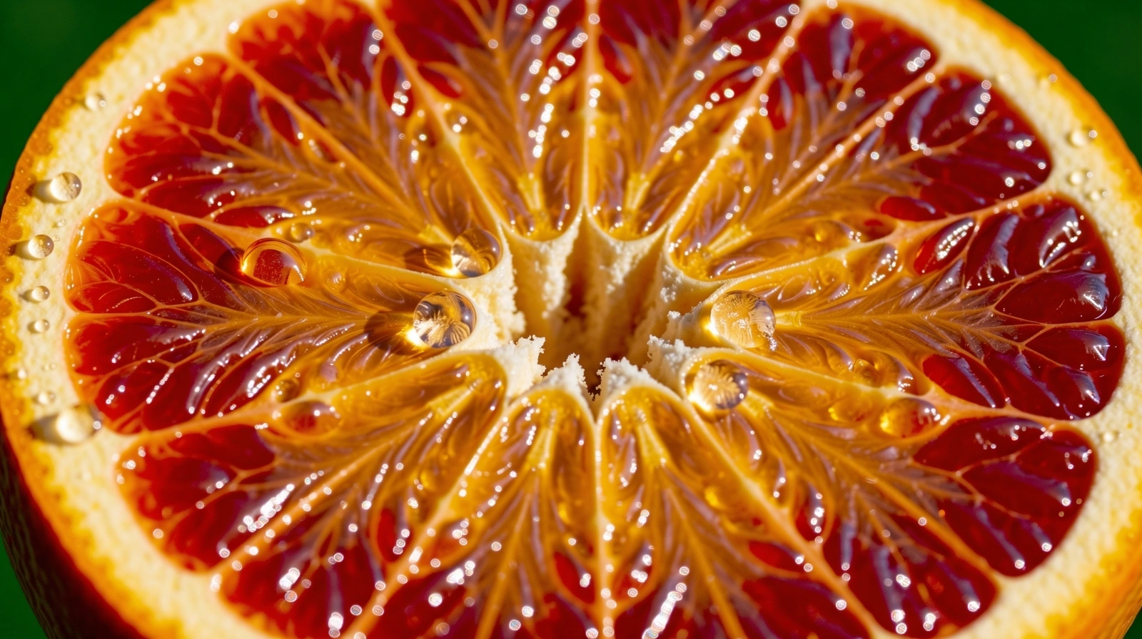 Vibrant citrus texture representing vitality